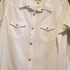 Joes Brand denim shirt White